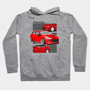 Mazda 3 bl 2gen Japanese Comics Hoodie